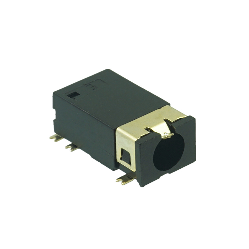 全貼3.5mm耳機(jī)插座六腳PPA耐高溫