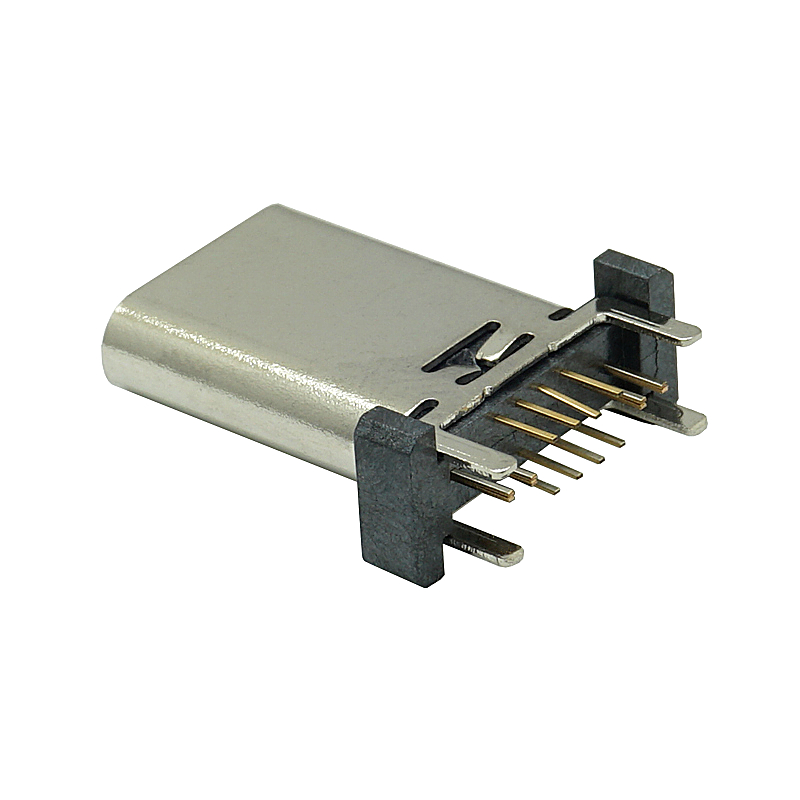 立式TYPE-C母座16PIN_USB連接器